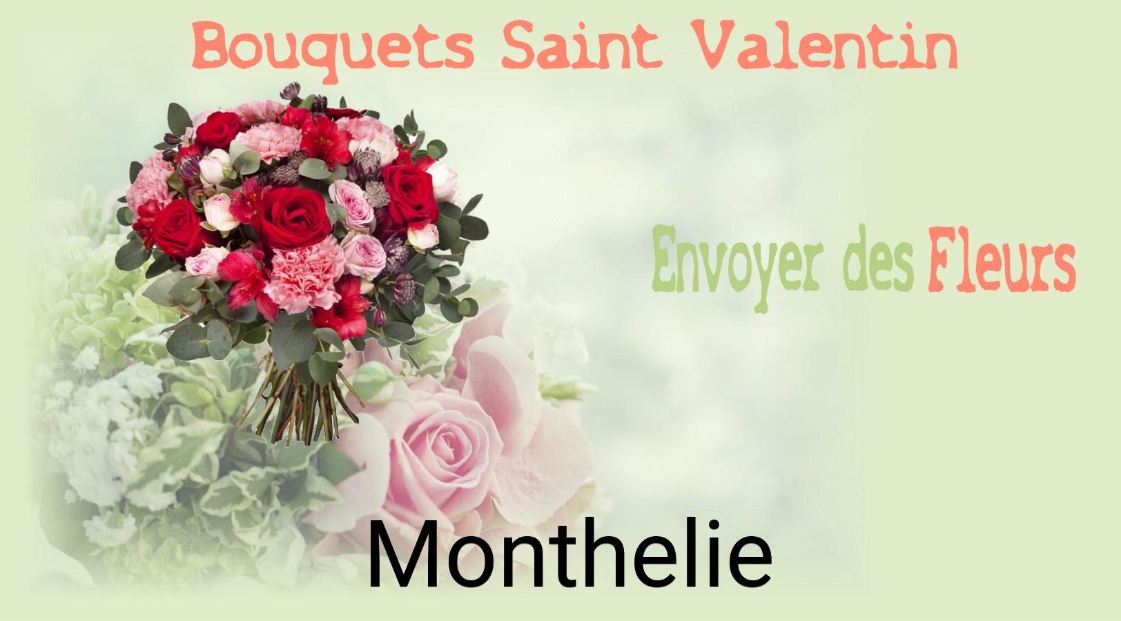Roses de Saint-Valentin livrées à Monthelie